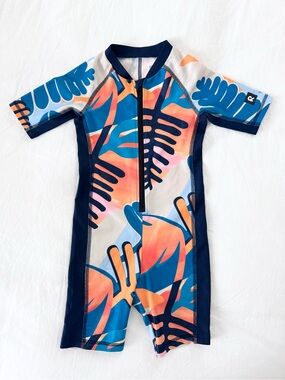 Reima - Vehihiisi Sun Proof Toddler Overall, Fruity Orange Size 3T